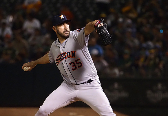 MLB: Houston Astros at Oakland Athletics