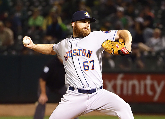 MLB: Houston Astros at Oakland Athletics