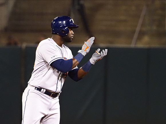 MLB: Houston Astros at Oakland Athletics