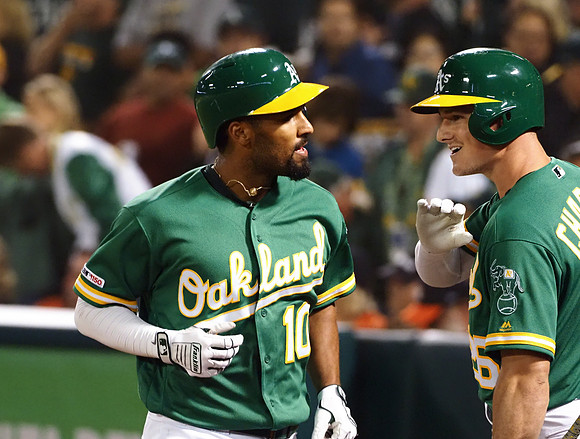 MLB: Houston Astros at Oakland Athletics