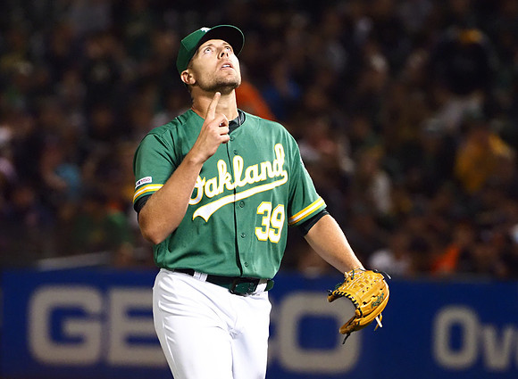 MLB: Houston Astros at Oakland Athletics