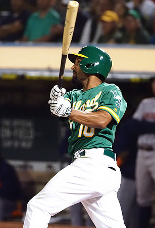 MLB: Houston Astros at Oakland Athletics