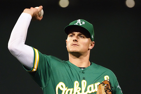 MLB: Houston Astros at Oakland Athletics