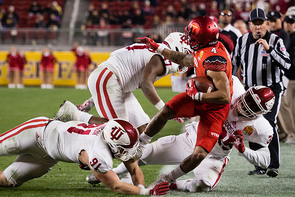 NCAA Football: Foster Farms Bowl-Indiana vs Utah