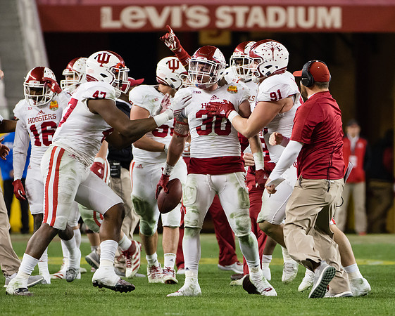 NCAA Football: Foster Farms Bowl-Indiana vs Utah