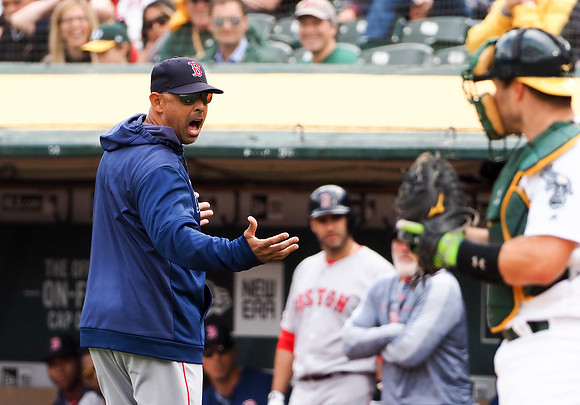MLB: Boston Red Sox at Oakland Athletics