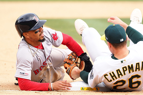MLB: Boston Red Sox at Oakland Athletics