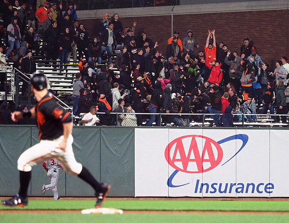 MLB: Washington Nationals at San Francisco Giants