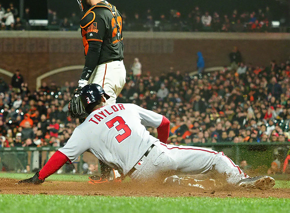 MLB: Washington Nationals at San Francisco Giants