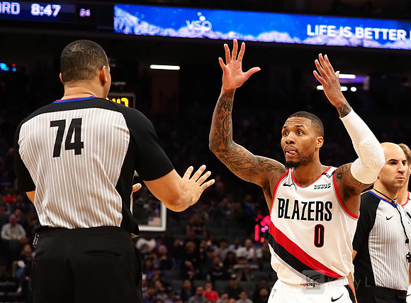 NBA: Portland Trail Blazers at Sacramento Kings