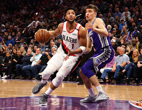 NBA: Portland Trail Blazers at Sacramento Kings