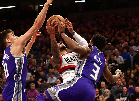 NBA: Portland Trail Blazers at Sacramento Kings