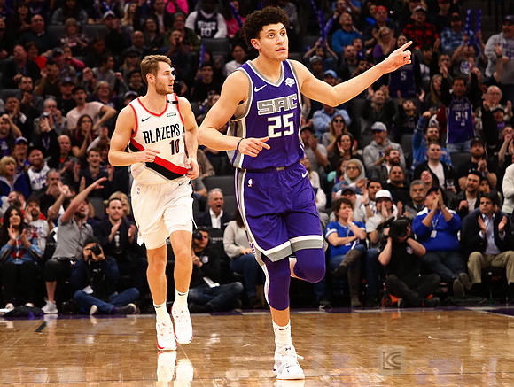 NBA: Portland Trail Blazers at Sacramento Kings