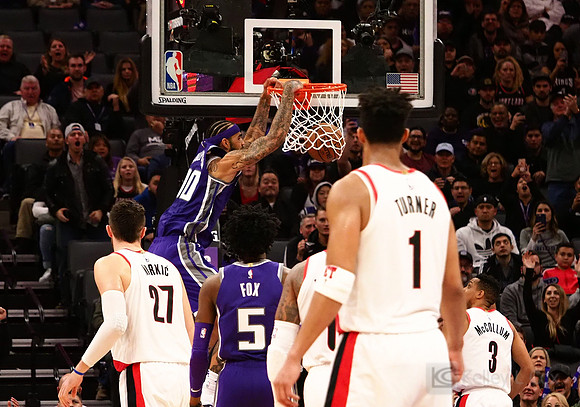 NBA: Portland Trail Blazers at Sacramento Kings