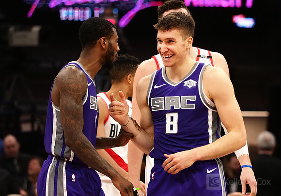 NBA: Portland Trail Blazers at Sacramento Kings