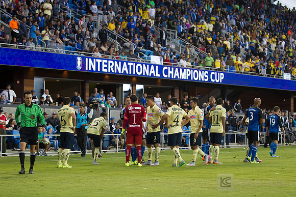 MLS: Club America at San Jose Earthquakes