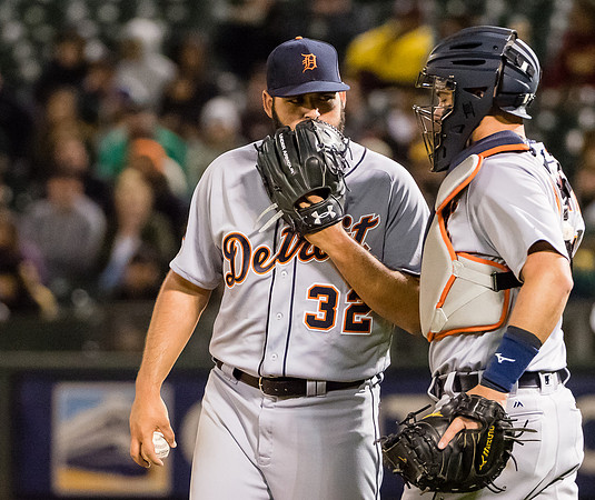 MLB: Detroit Tigers at Oakland Athletics