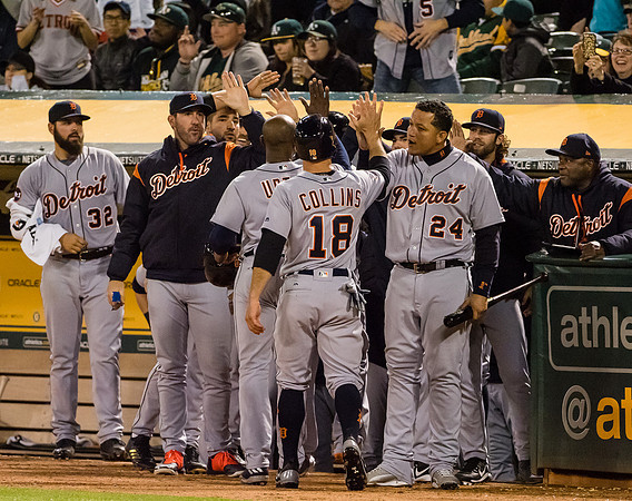 MLB: Detroit Tigers at Oakland Athletics