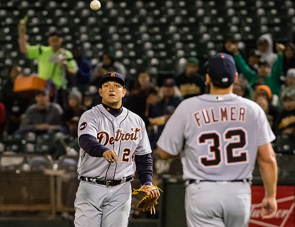 MLB: Detroit Tigers at Oakland Athletics