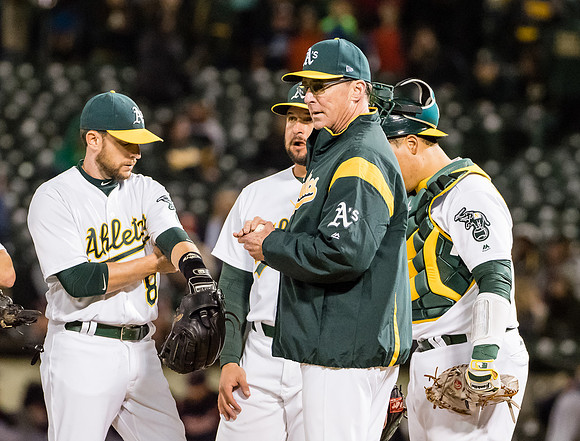 MLB: Detroit Tigers at Oakland Athletics