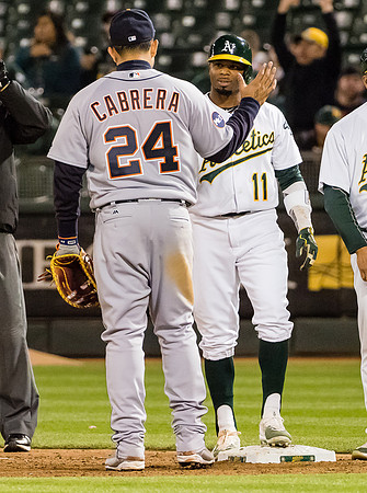 MLB: Detroit Tigers at Oakland Athletics