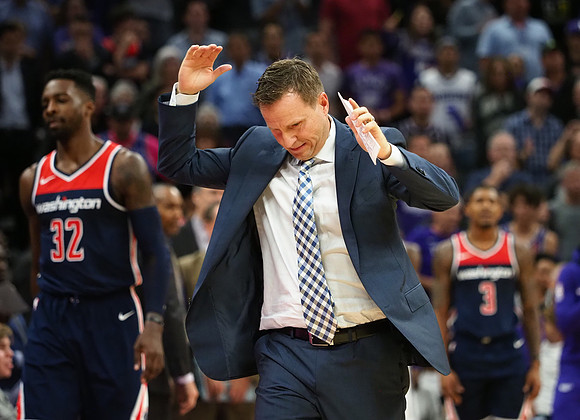 NBA: Washington Wizards at Sacramento Kings