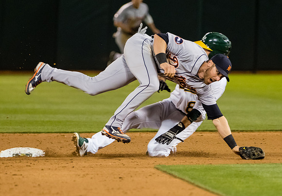 MLB: Detroit Tigers at Oakland Athletics