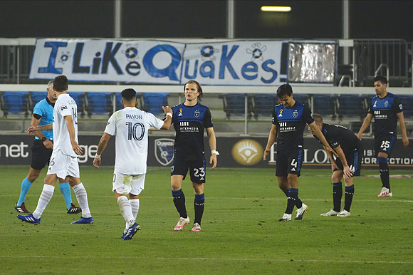 MLS: LA Galaxy at San Jose Earthquakes