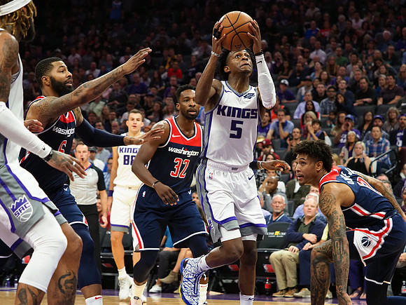 NBA: Washington Wizards at Sacramento Kings