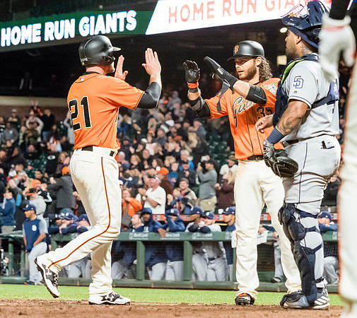MLB: San Diego Padres at San Francisco Giants