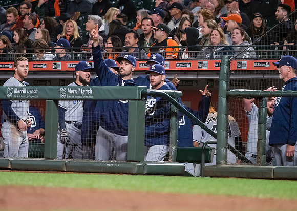 MLB: San Diego Padres at San Francisco Giants