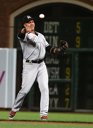 MLB: Miami Marlins at San Francisco Giants