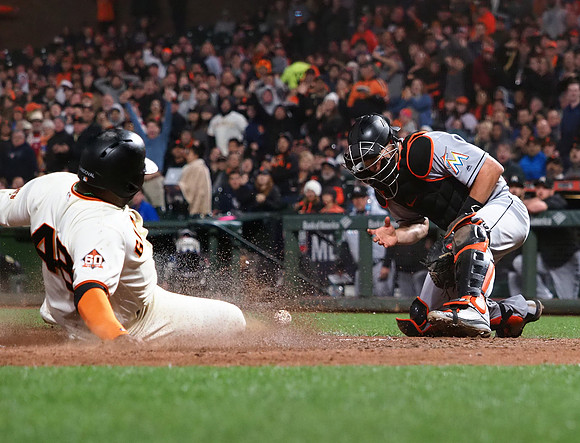 MLB: Miami Marlins at San Francisco Giants