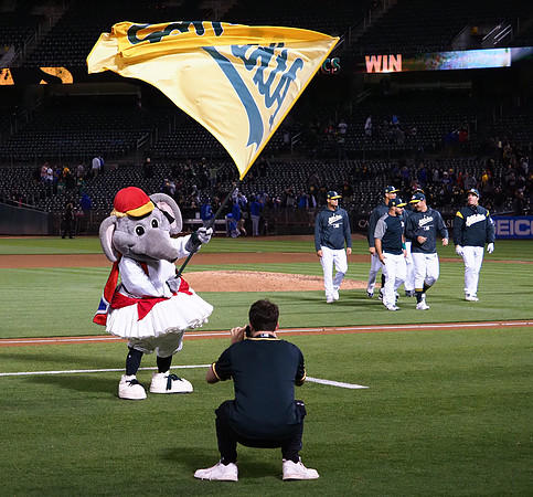 MLB: Kansas City Royals at Oakland Athletics