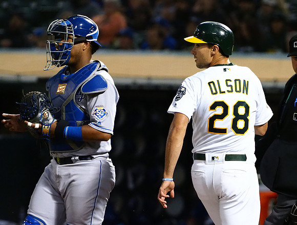 MLB: Kansas City Royals at Oakland Athletics