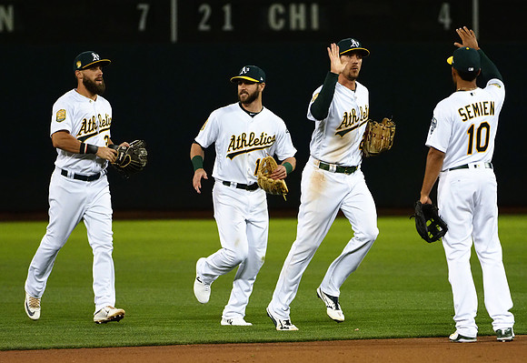 MLB: Kansas City Royals at Oakland Athletics