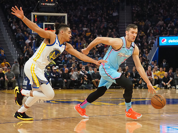 NBA: Miami Heat at Golden State Warriors