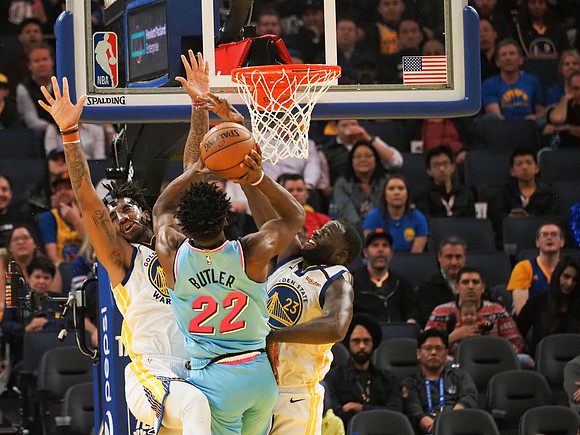NBA: Miami Heat at Golden State Warriors