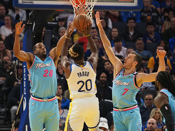 NBA: Miami Heat at Golden State Warriors