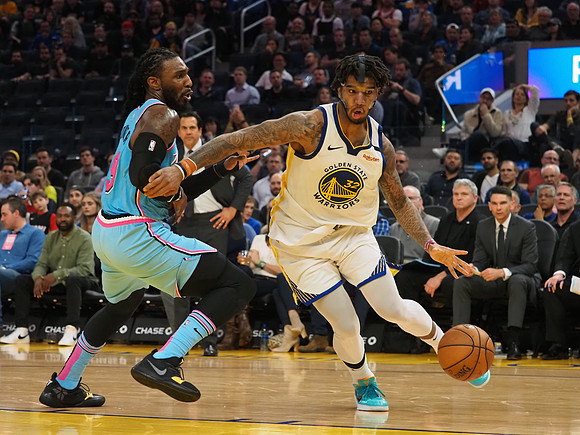 NBA: Miami Heat at Golden State Warriors