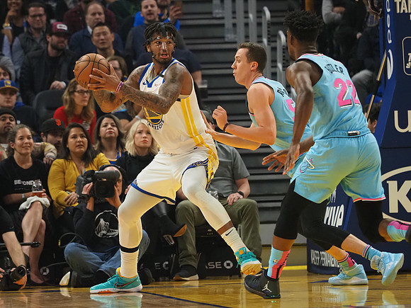 NBA: Miami Heat at Golden State Warriors
