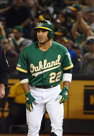 MLB: Texas Rangers at Oakland Athletics