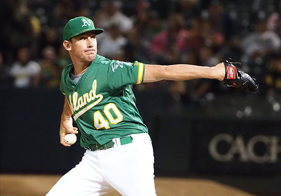MLB: Texas Rangers at Oakland Athletics