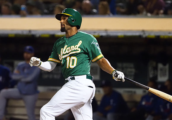 MLB: Texas Rangers at Oakland Athletics