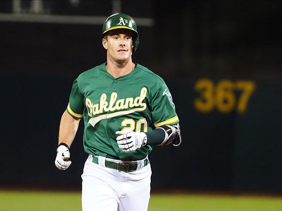 MLB: Texas Rangers at Oakland Athletics