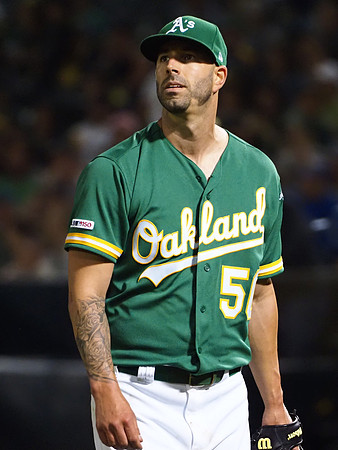 MLB: Texas Rangers at Oakland Athletics