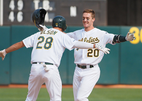 MLB: Kansas City Royals at Oakland Athletics