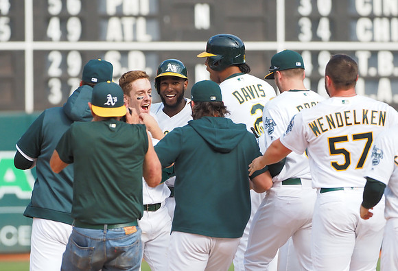 MLB: Kansas City Royals at Oakland Athletics
