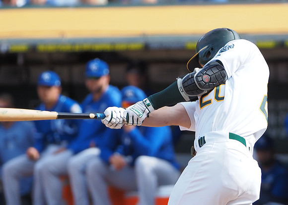 MLB: Kansas City Royals at Oakland Athletics