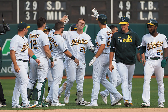 MLB: Kansas City Royals at Oakland Athletics
